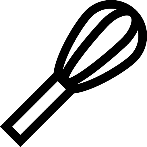 Whisk food and restaurant whisk tools icon