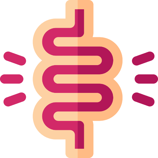 Diarrhea health cramps pain icon