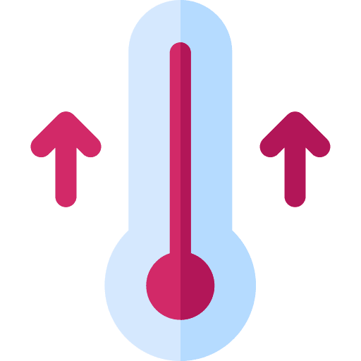 Fever illness mercury fever icon Fever illness mercury fever icon