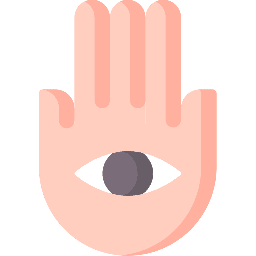 Hamsa insight security eye icon Hamsa insight security eye icon