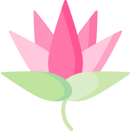 Lotus wellness garden nature icon Lotus wellness garden nature icon