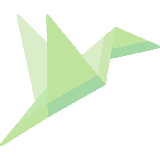 Origami bird origami cultures icon Origami bird origami cultures icon