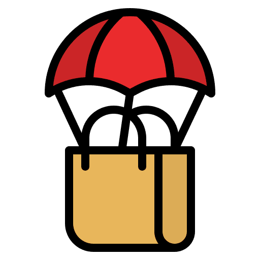 Delivery bag drop shipping transportation delivery bag icon Delivery bag drop shipping transportation delivery bag icon