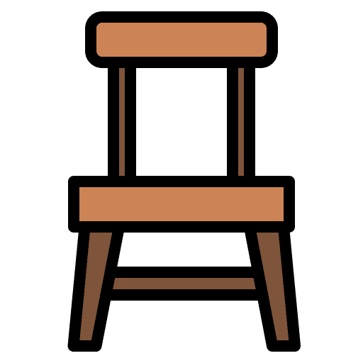 Chair relax furniture and household furniture icon