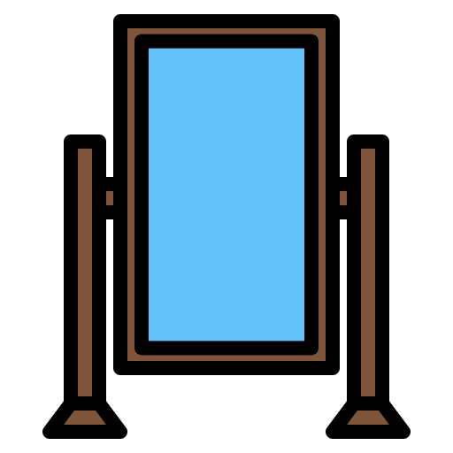 Mirror mirror home living interior decorating icon Mirror mirror home living interior decorating icon
