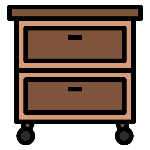 Cabinet cabinet drawers interior decorating icon Cabinet cabinet drawers interior decorating icon