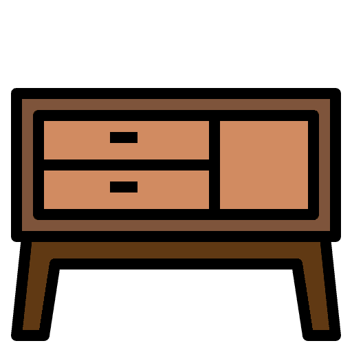 Cabinet drawers interior decorating home living icon Cabinet drawers interior decorating home living icon