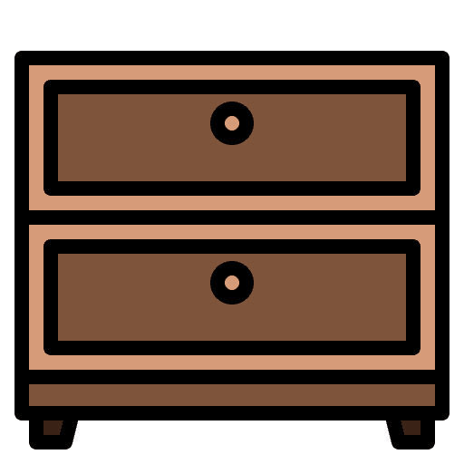 Cabinet house drawers furniture icon Cabinet house drawers furniture icon