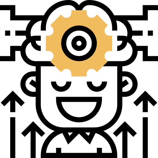 Brain process human brain intelligent brain organ icon Brain process human brain intelligent brain organ icon