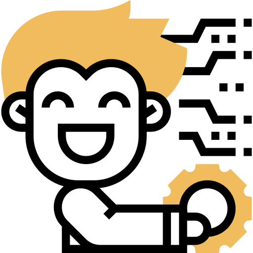 Solution development solution think icon