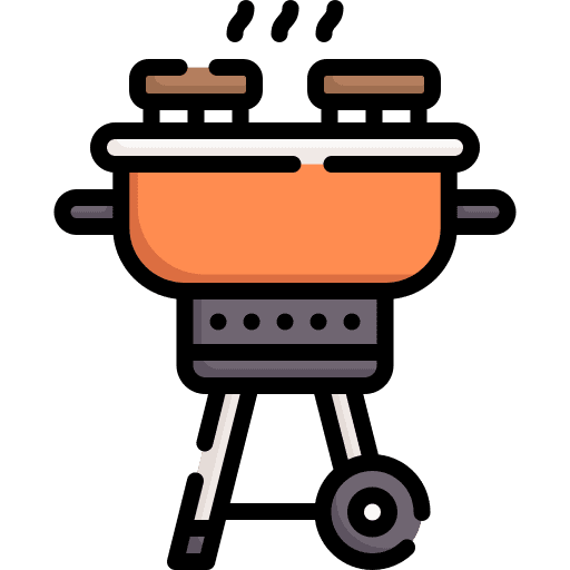 Barbecue travel food and restaurant barbecue icon Barbecue travel food and restaurant barbecue icon