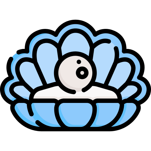 Oyster organic animals food icon Oyster organic animals food icon