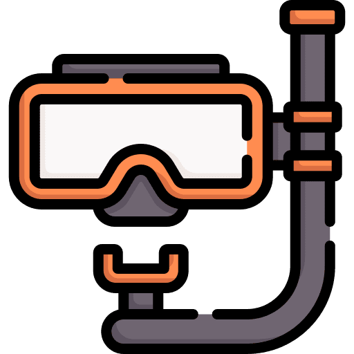 Snorkel underwater snorkel diving mask icon Snorkel underwater snorkel diving mask icon