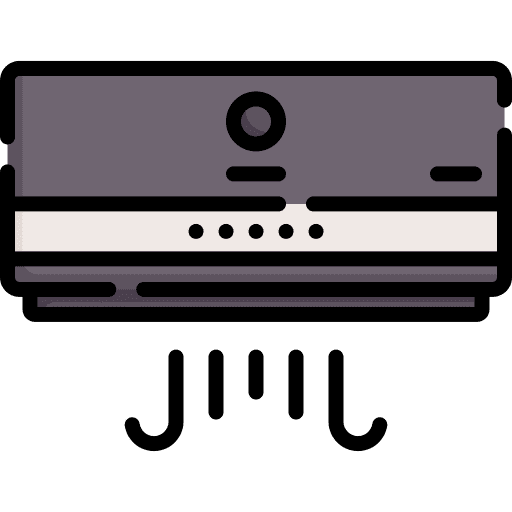 Air conditioner refreshing electronics air conditioner icon Air conditioner refreshing electronics air conditioner icon