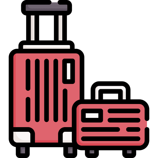 Luggage hotel luggage transport icon Luggage hotel luggage transport icon