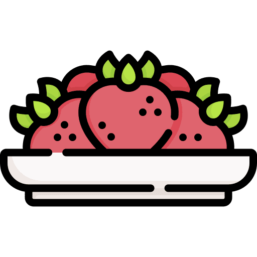 Strawberry healthy food vegetarian fruit icon Strawberry healthy food vegetarian fruit icon