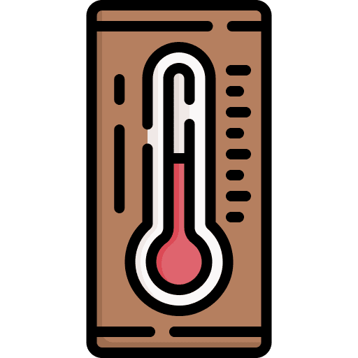 Thermometer weather degrees fahrenheit icon Thermometer weather degrees fahrenheit icon