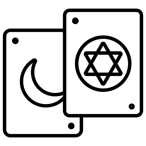 Tarot zodiac card entertainment icon