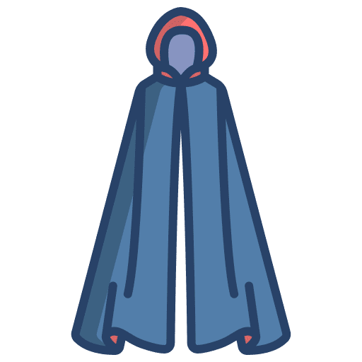 Cloak carnival clothes cloak icon Cloak carnival clothes cloak icon