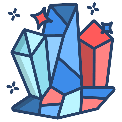 Crystals alchemy miscellaneous sparkle icon