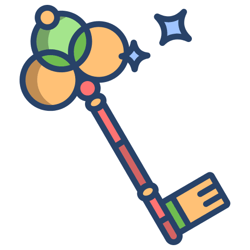 Key magical miscellaneous magic icon Key magical miscellaneous magic icon