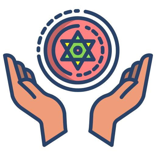 Magic cast wizard spell icon Magic cast wizard spell icon