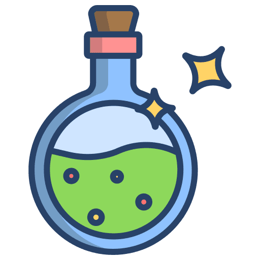 Spell halloween magic potion poison icon Spell halloween magic potion poison icon
