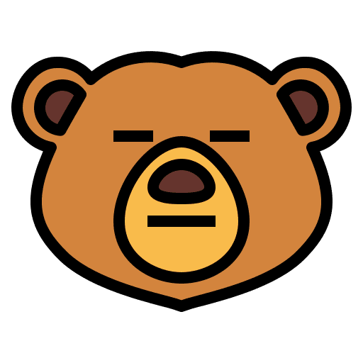 Bear mammal wild life bear icon Bear mammal wild life bear icon