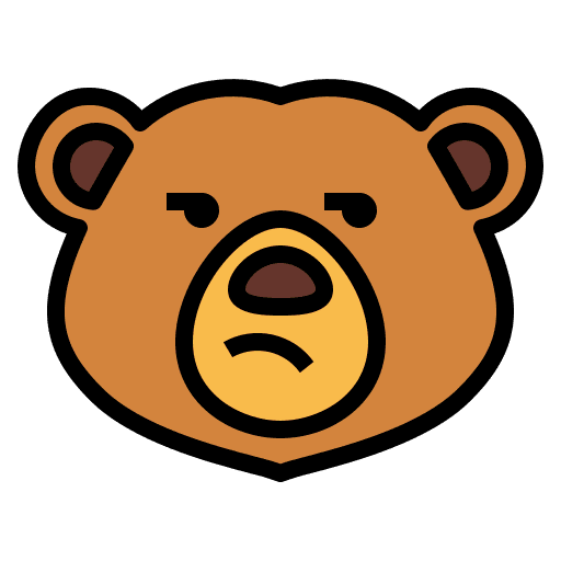 Bear zoo smileys animal icon