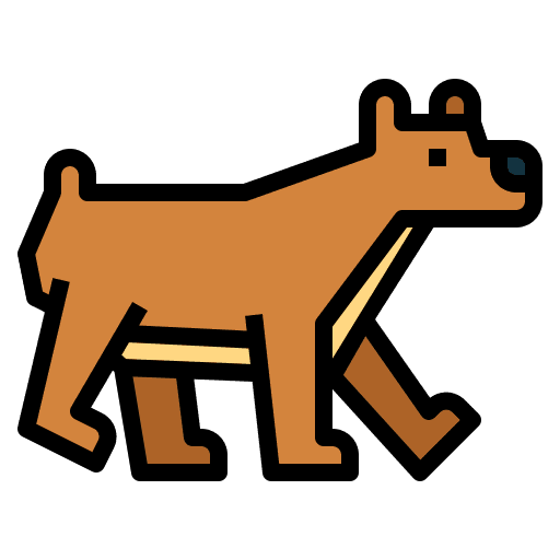 Bear bear mammal wild life icon Bear bear mammal wild life icon