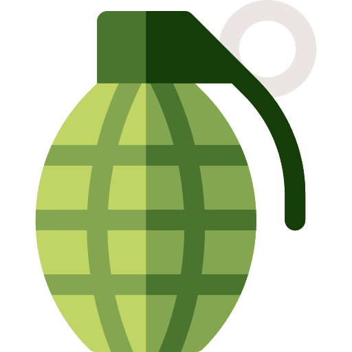 Grenade army grenade military icon