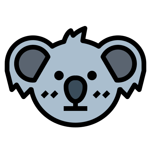 Koala animal koala wild life icon Koala animal koala wild life icon
