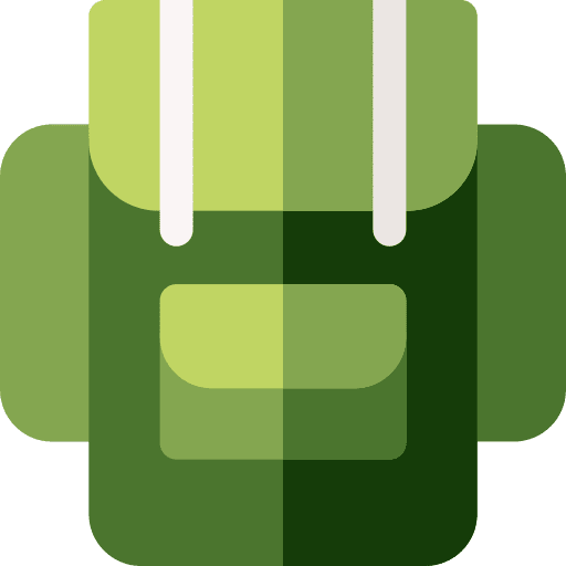 Backpack travel weapon backpack icon Backpack travel weapon backpack icon