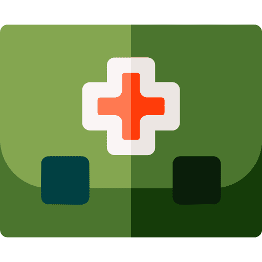 First aid kit medical army healthcare and medical icon First aid kit medical army healthcare and medical icon