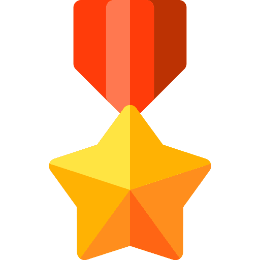 Medal reward award star icon Medal reward award star icon