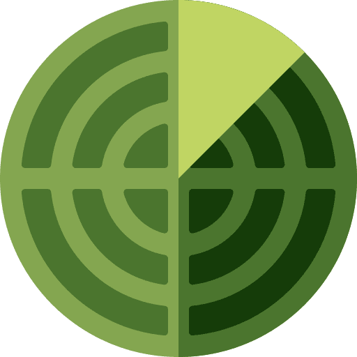 Radar radar military maps and location icon Radar radar military maps and location icon