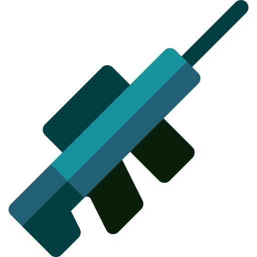 Sniper rifle miscellaneous war weapon icon Sniper rifle miscellaneous war weapon icon