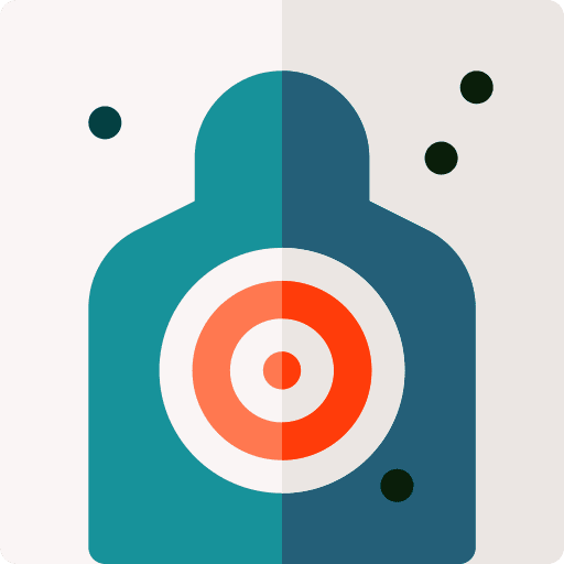 Target shooting target bullet sniper icon Target shooting target bullet sniper icon