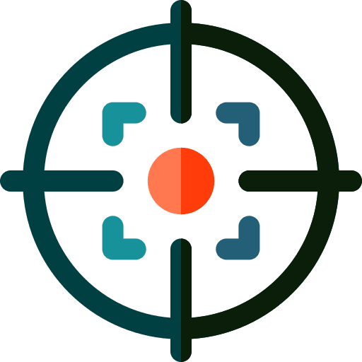 Target target aim shooting icon Target target aim shooting icon