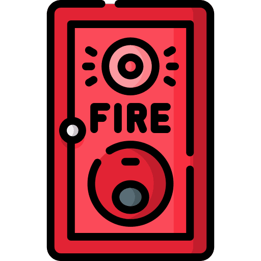 Fire alarm fire alarm house flame icon Fire alarm fire alarm house flame icon
