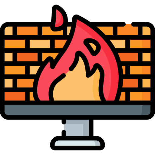 Firewall firewall cyber security wall icon Firewall firewall cyber security wall icon