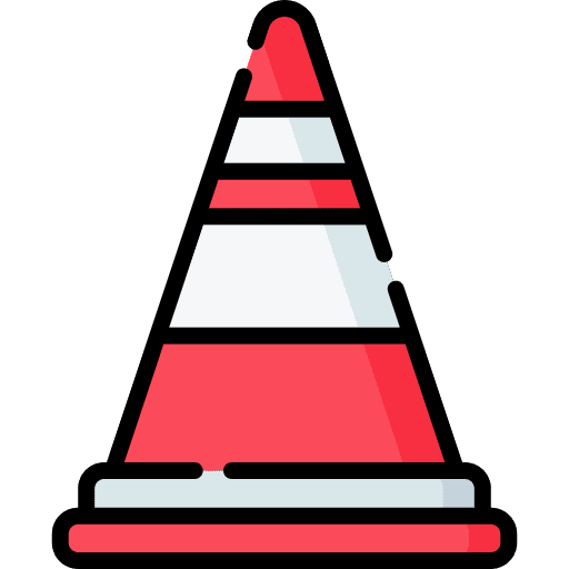 Traffic cone urban signaling traffic cone icon Traffic cone urban signaling traffic cone icon