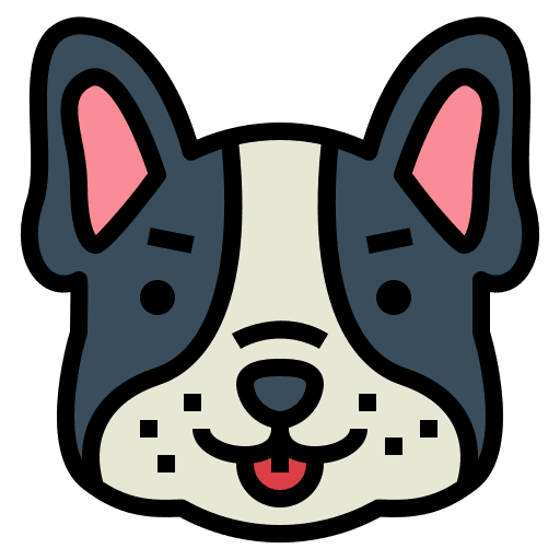 French bulldog dog french bulldog animal icon