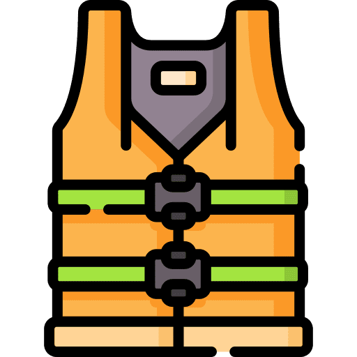 Life vest safety equipment jacket icon Life vest safety equipment jacket icon