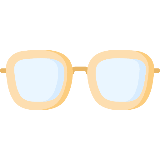 Eye glasses vision ui eye glasses icon