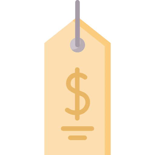 Price tag label prices shop icon Price tag label prices shop icon