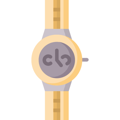Wrist watch fashion time luxury icon Wrist watch fashion time luxury icon