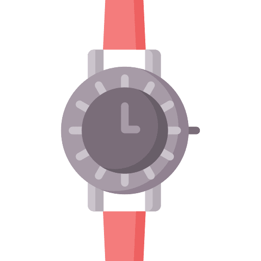 Wristwatch watch timer clock icon Wristwatch watch timer clock icon
