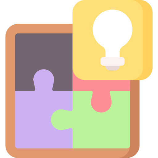 Puzzle creative puzzle game puzzle pieces icon Puzzle creative puzzle game puzzle pieces icon
