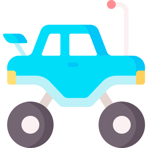 Rc car entertainment car toy icon Rc car entertainment car toy icon